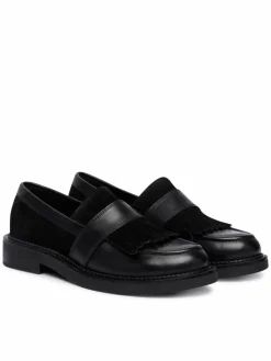 Chunky loafers D Serilda D66WYE 4323 C9999 Nero