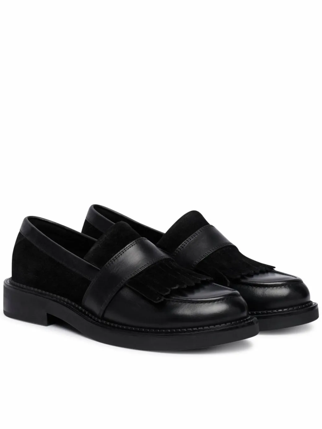Chunky loafers D Serilda D66WYE 4323 C9999 Nero