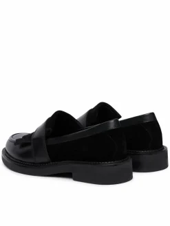 Chunky loafers D Serilda D66WYE 4323 C9999 Nero