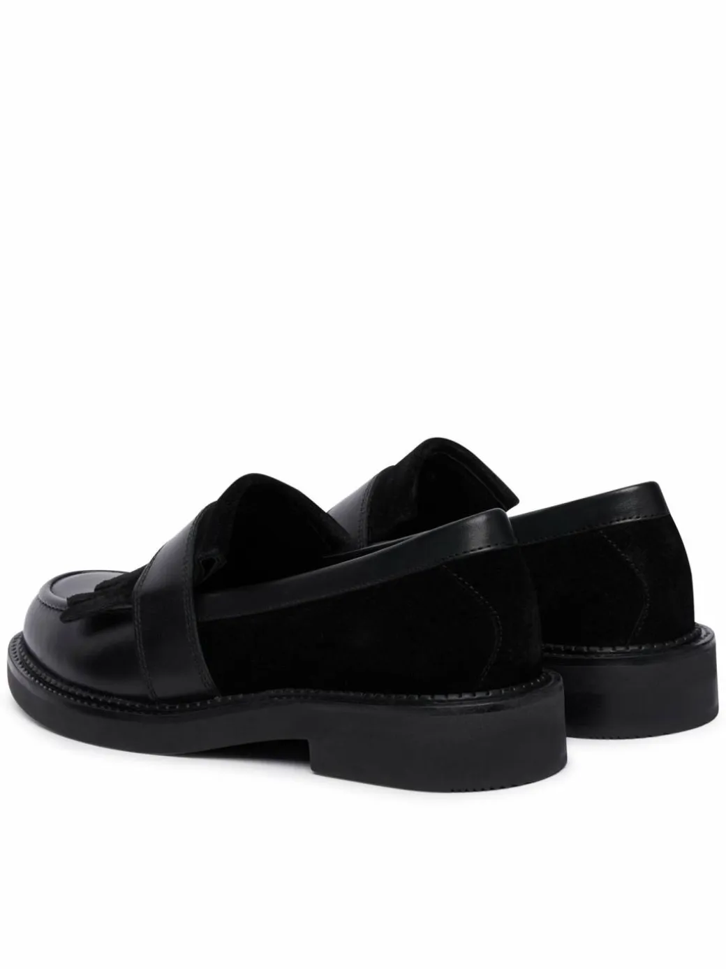 Chunky loafers D Serilda D66WYE 4323 C9999 Nero