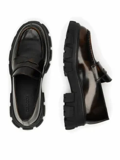 Chunky loafers ELANA-01WI-002 Marrone