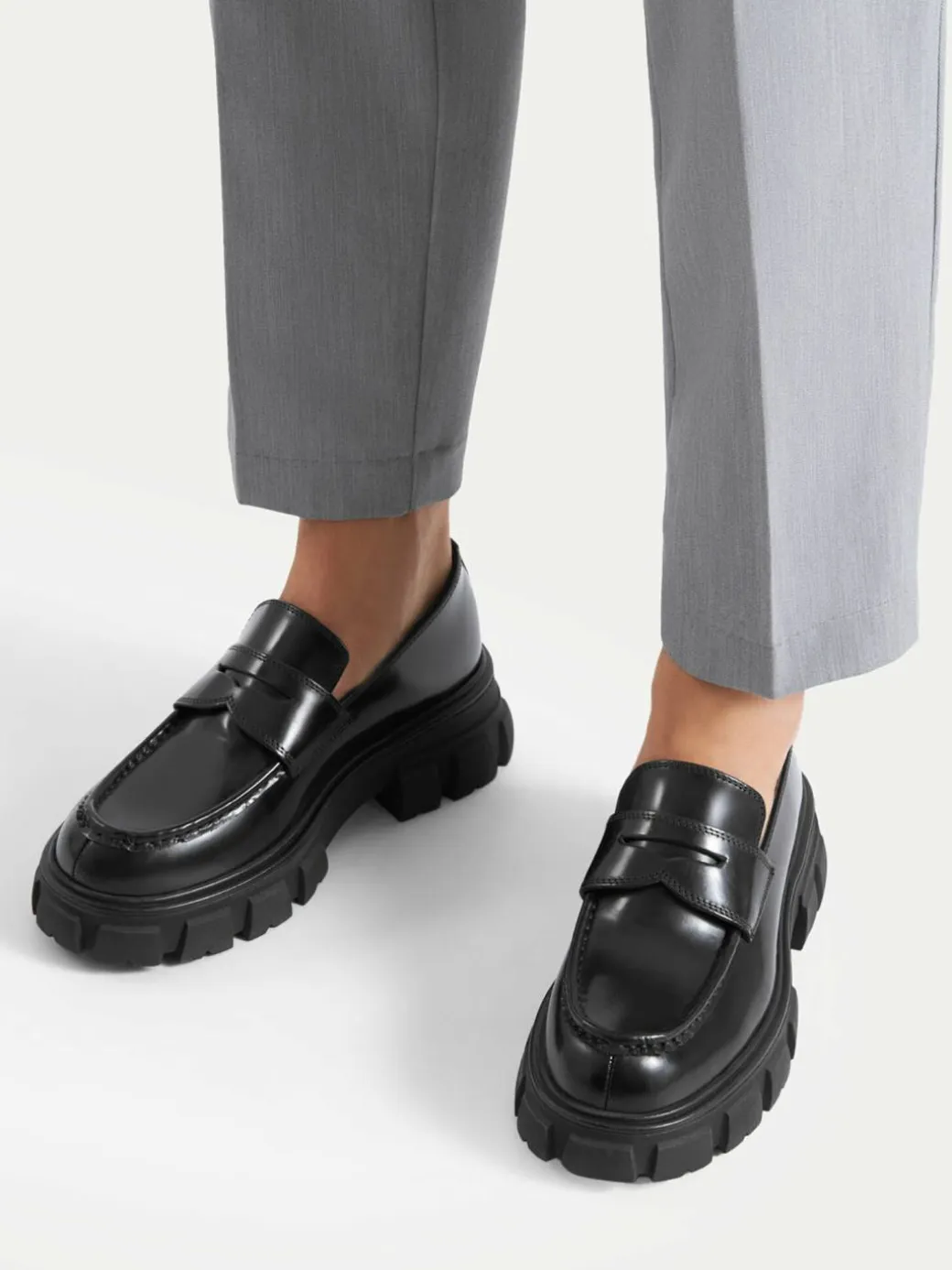 Chunky loafers ELANA-01WI-002 Nero