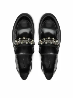Chunky loafers Embellished Classic Lug Loafer 165828 Nero
