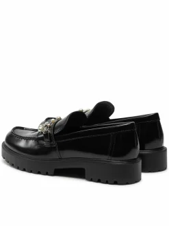 Chunky loafers Embellished Classic Lug Loafer 165828 Nero