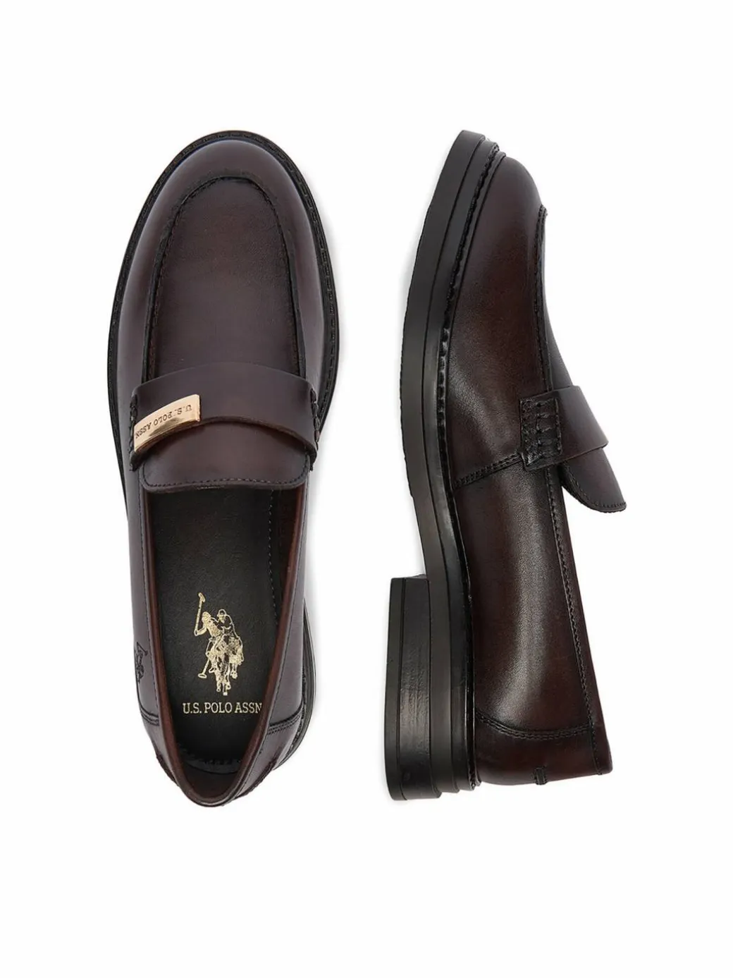 Chunky loafers EO-ALYA001W/6L1 Marrone scuro