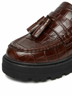 Chunky loafers EO-HOX-12036 Marrone
