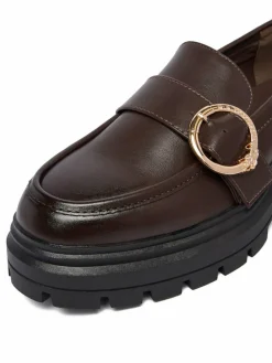 Chunky loafers EO-SVETA001W/GY1 Marrone scuro