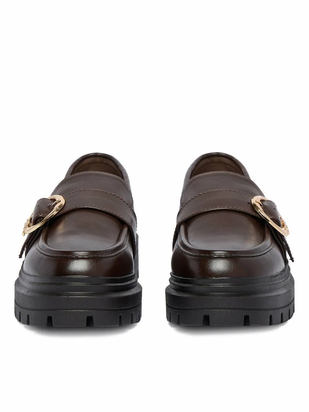 Chunky loafers EO-SVETA001W/GY1 Marrone scuro