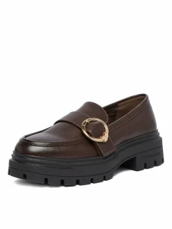 Chunky loafers EO-SVETA001W/GY1 Marrone scuro