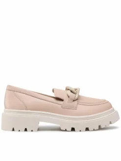 Chunky loafers EST-DONNA-12 Beige
