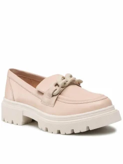 Chunky loafers EST-DONNA-12 Beige