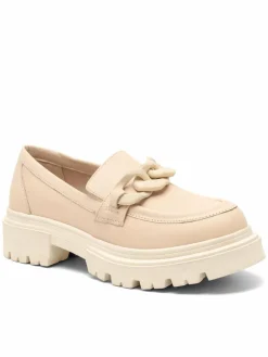 Chunky loafers EST-DONNA-12 Beige