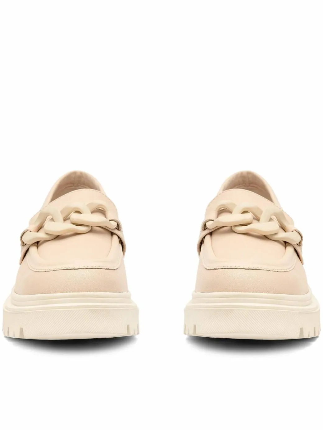 Chunky loafers EST-DONNA-12 Beige