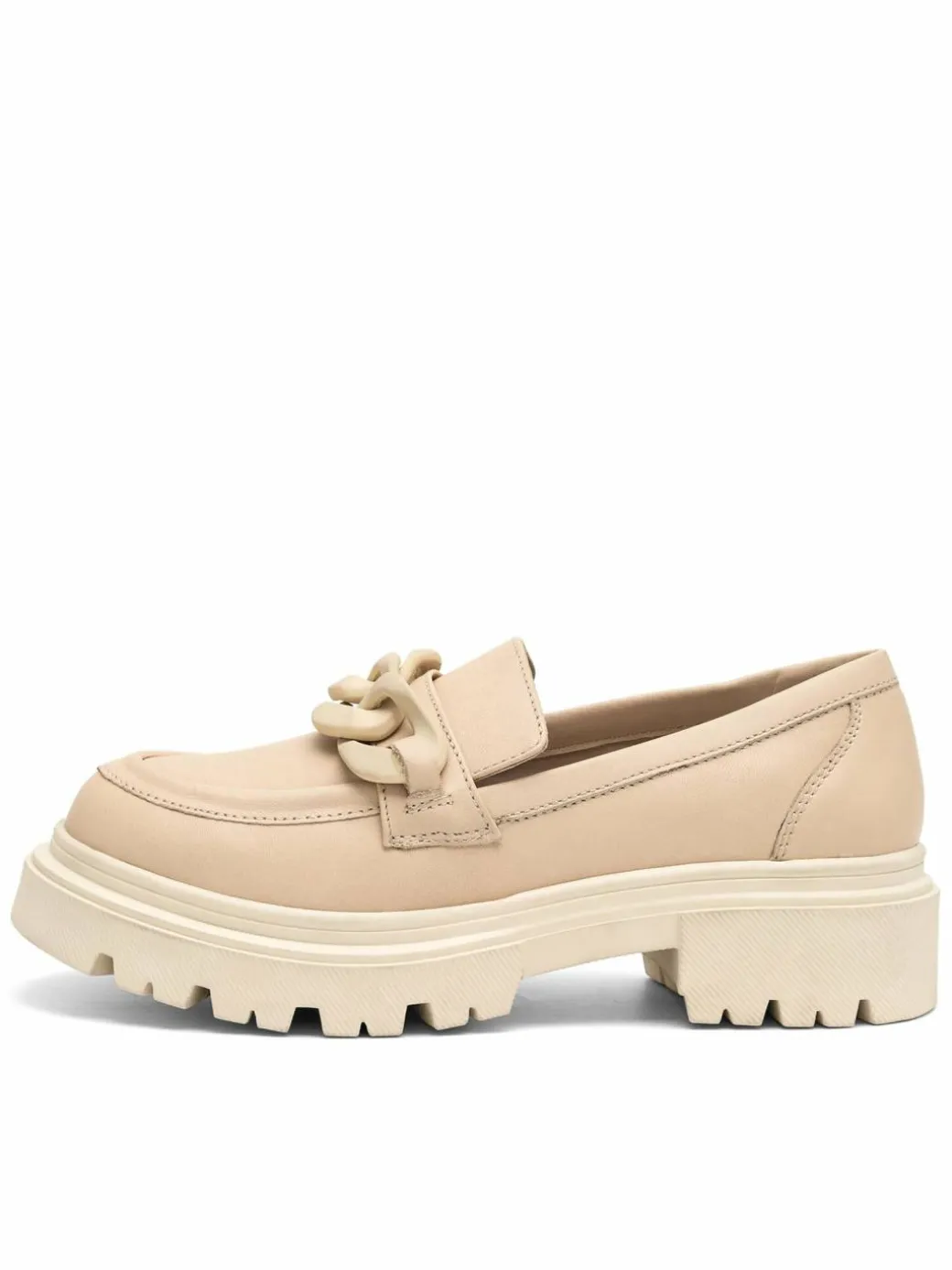 Chunky loafers EST-DONNA-12 Beige