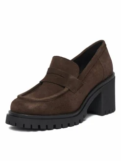 Chunky loafers GATE-25820LM Marrone scuro