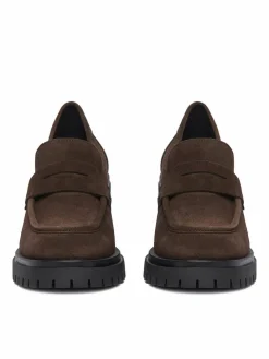 Chunky loafers GATE-25820LM Marrone scuro