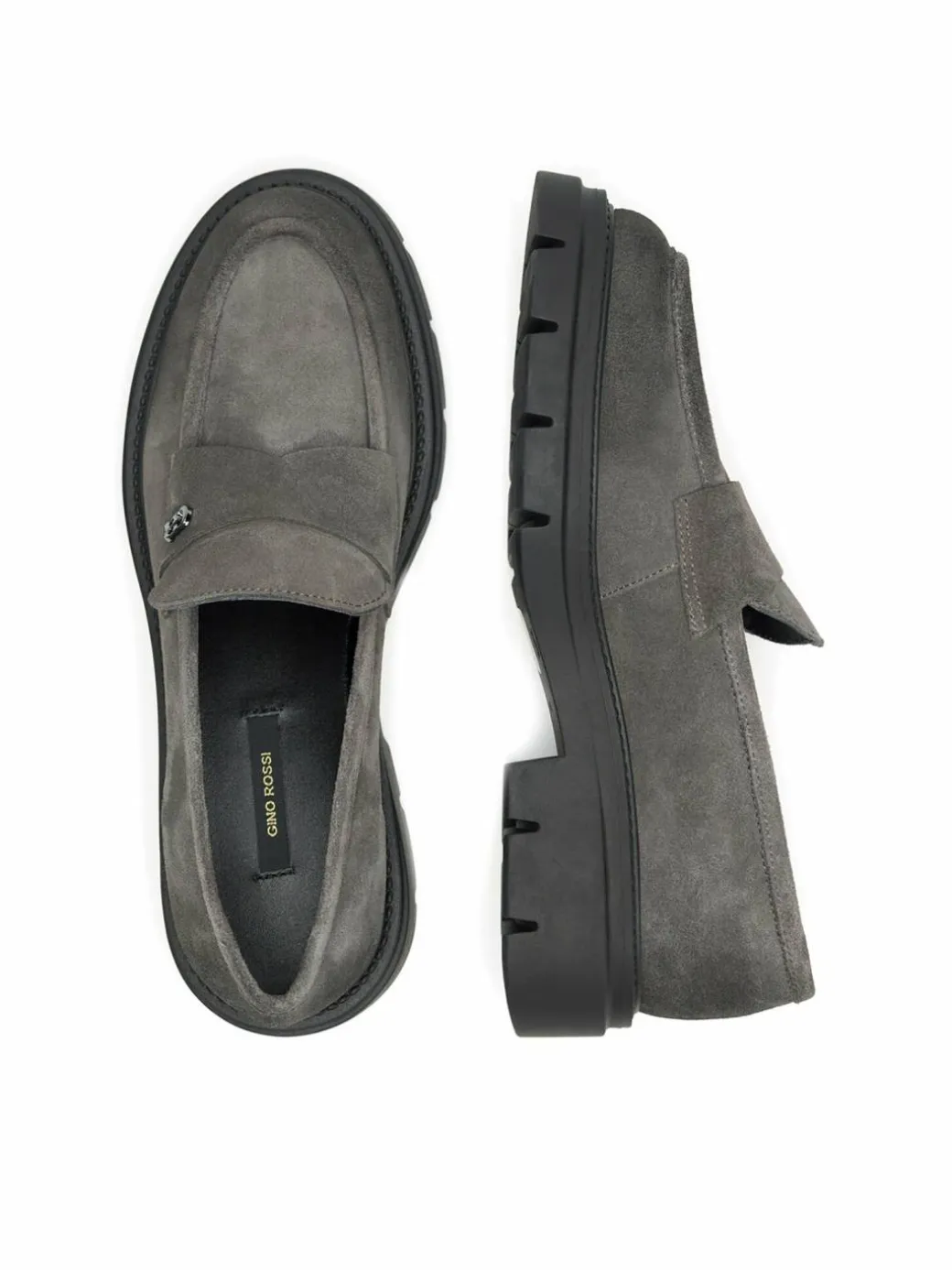 Chunky loafers GRACE-I24-2637LM Grigio