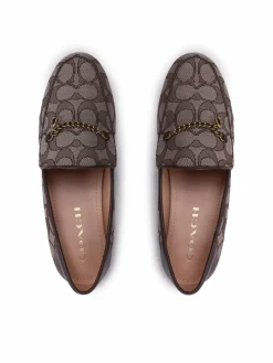 Chunky loafers Hanna Textured Jacq CC888 Marrone