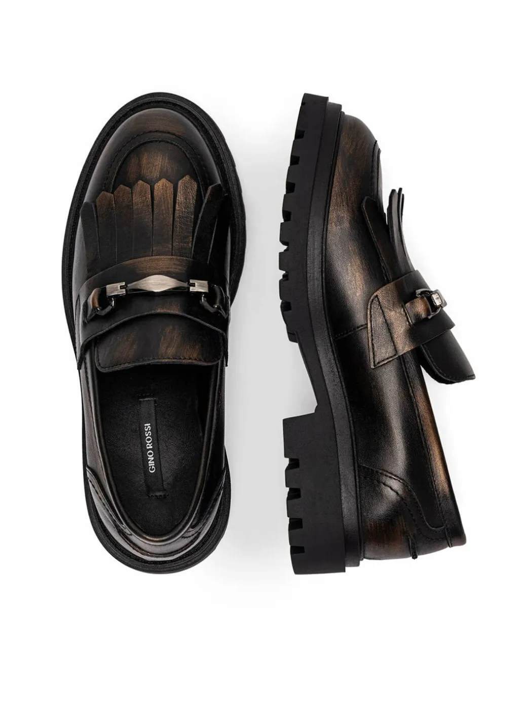 Chunky loafers KEMER-1078-24 Marrone