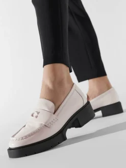 Chunky loafers Leah CB990 Beige