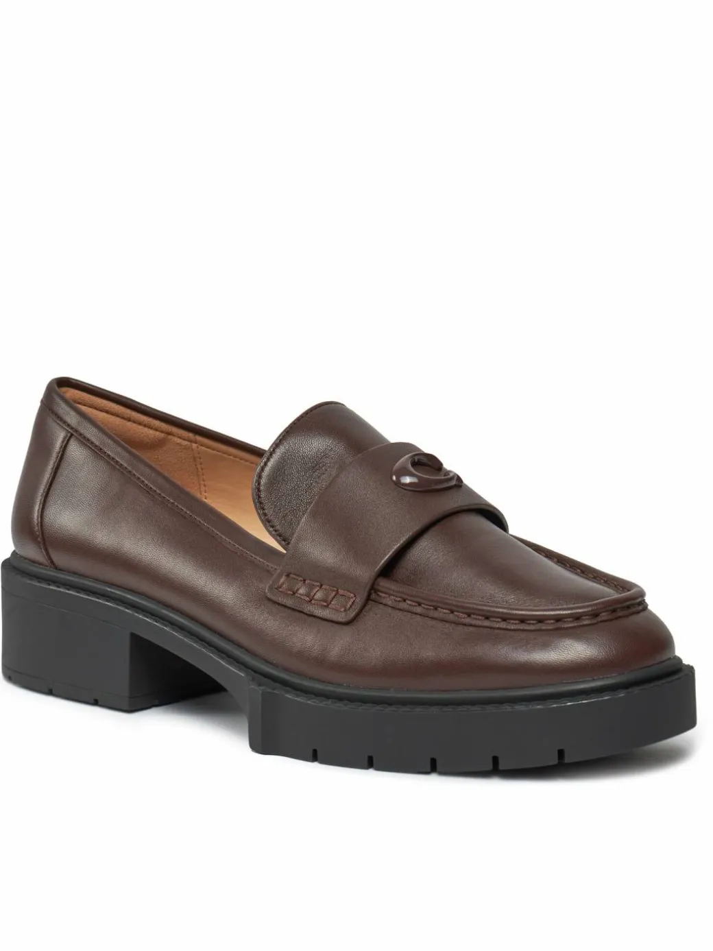 Chunky loafers Leah CB990 Marrone