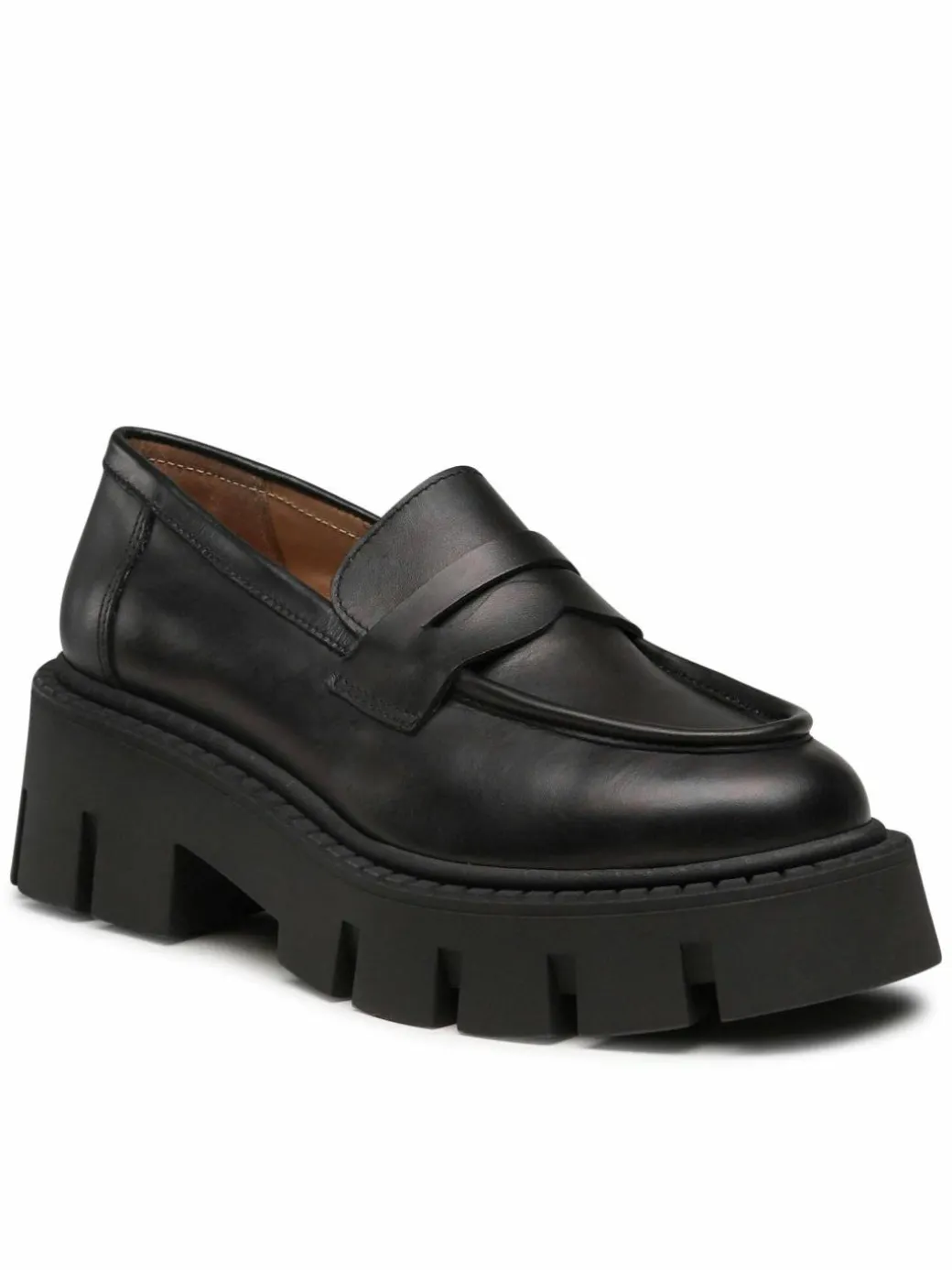Chunky loafers MELITO-E23-25713PE Nero