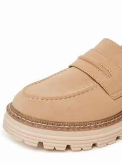 Chunky loafers MOLLIE WS6211-07 Beige