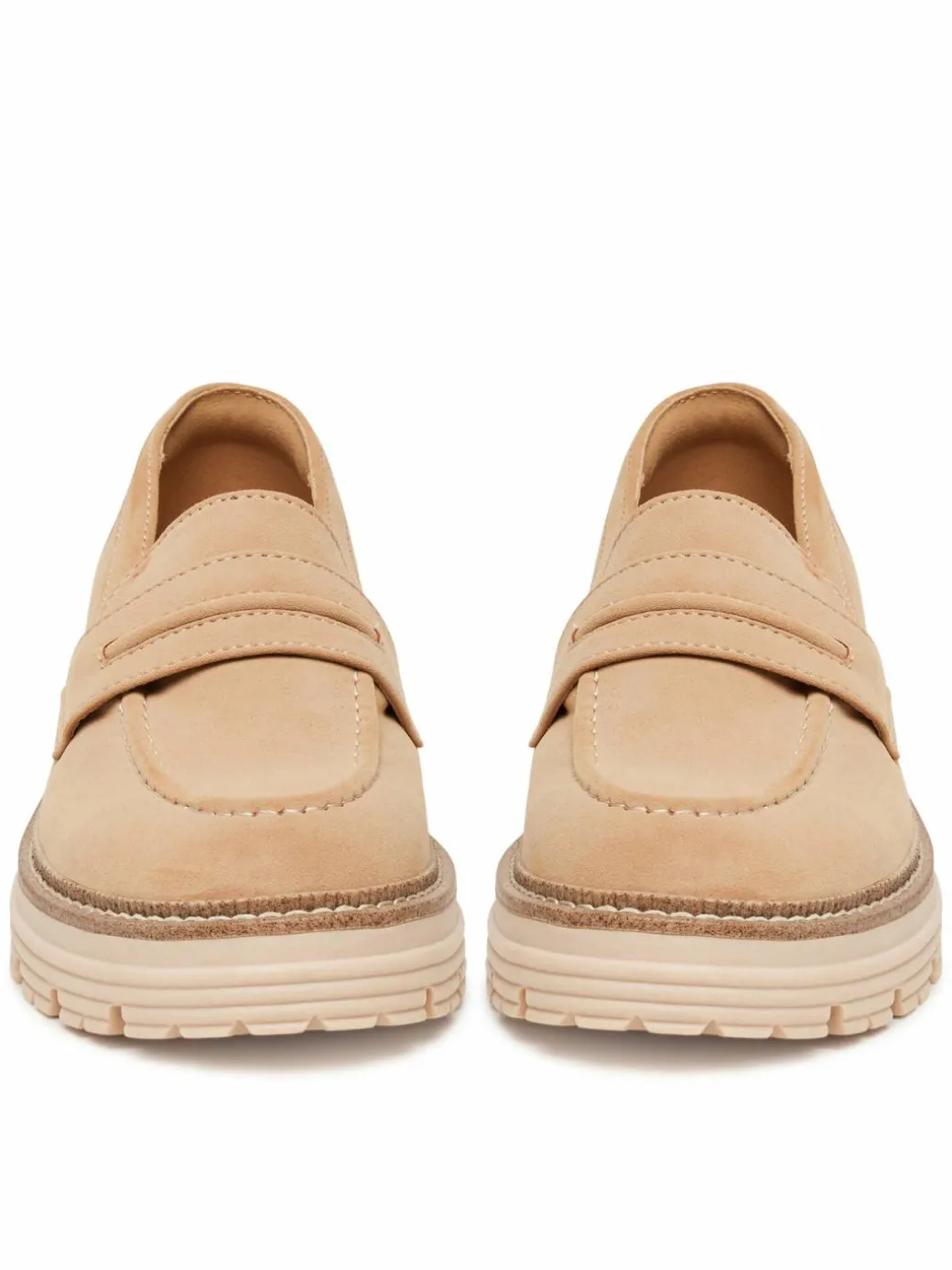 Chunky loafers MOLLIE WS6211-07 Beige