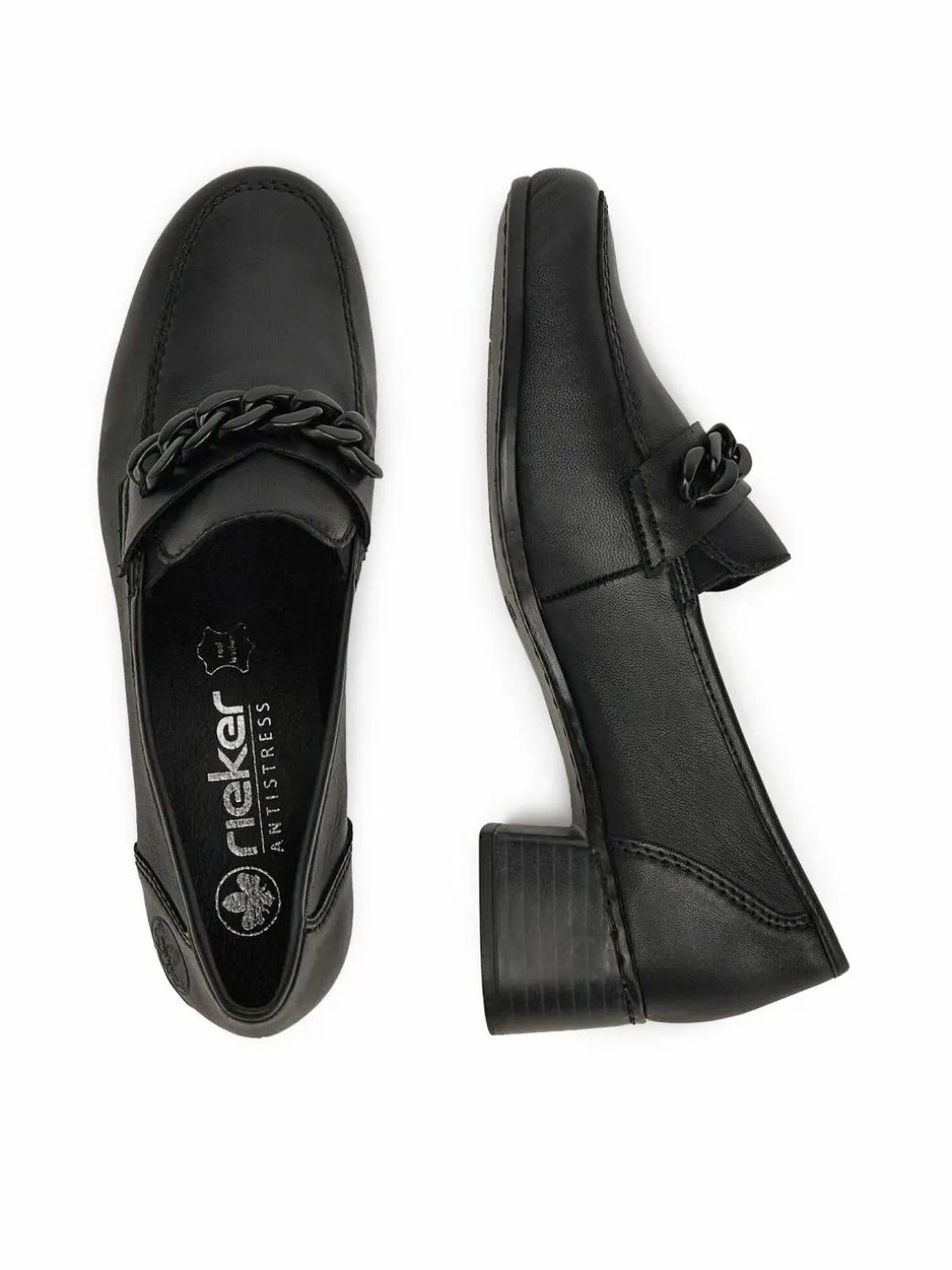 Chunky loafers 41660-00 Nero
