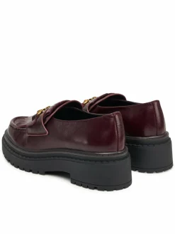 Chunky loafers Perry Bordeaux