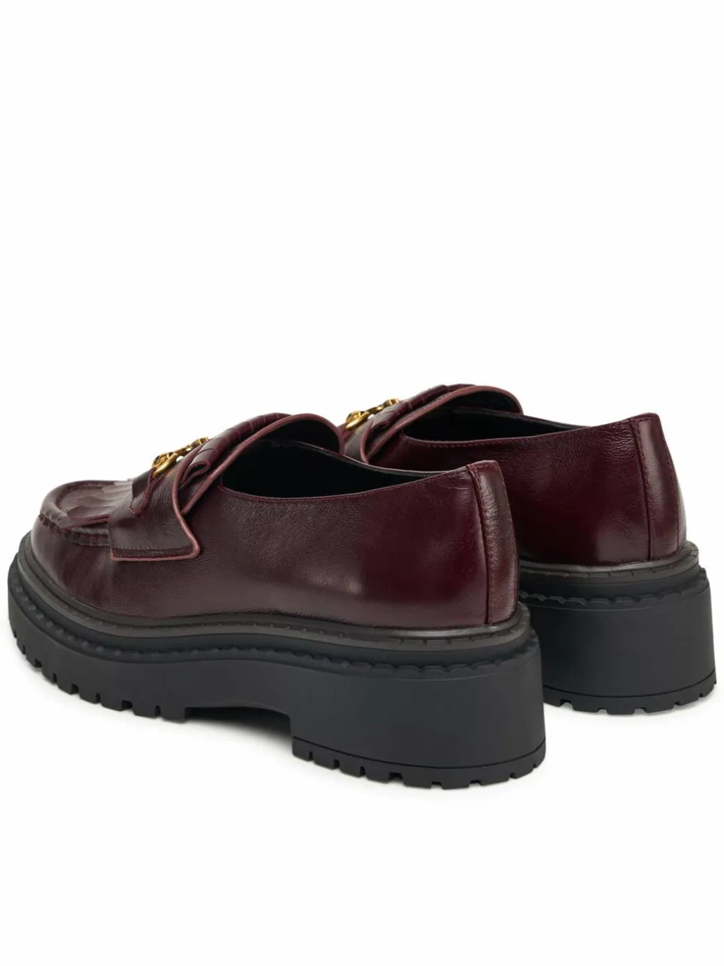 Chunky loafers Perry Bordeaux