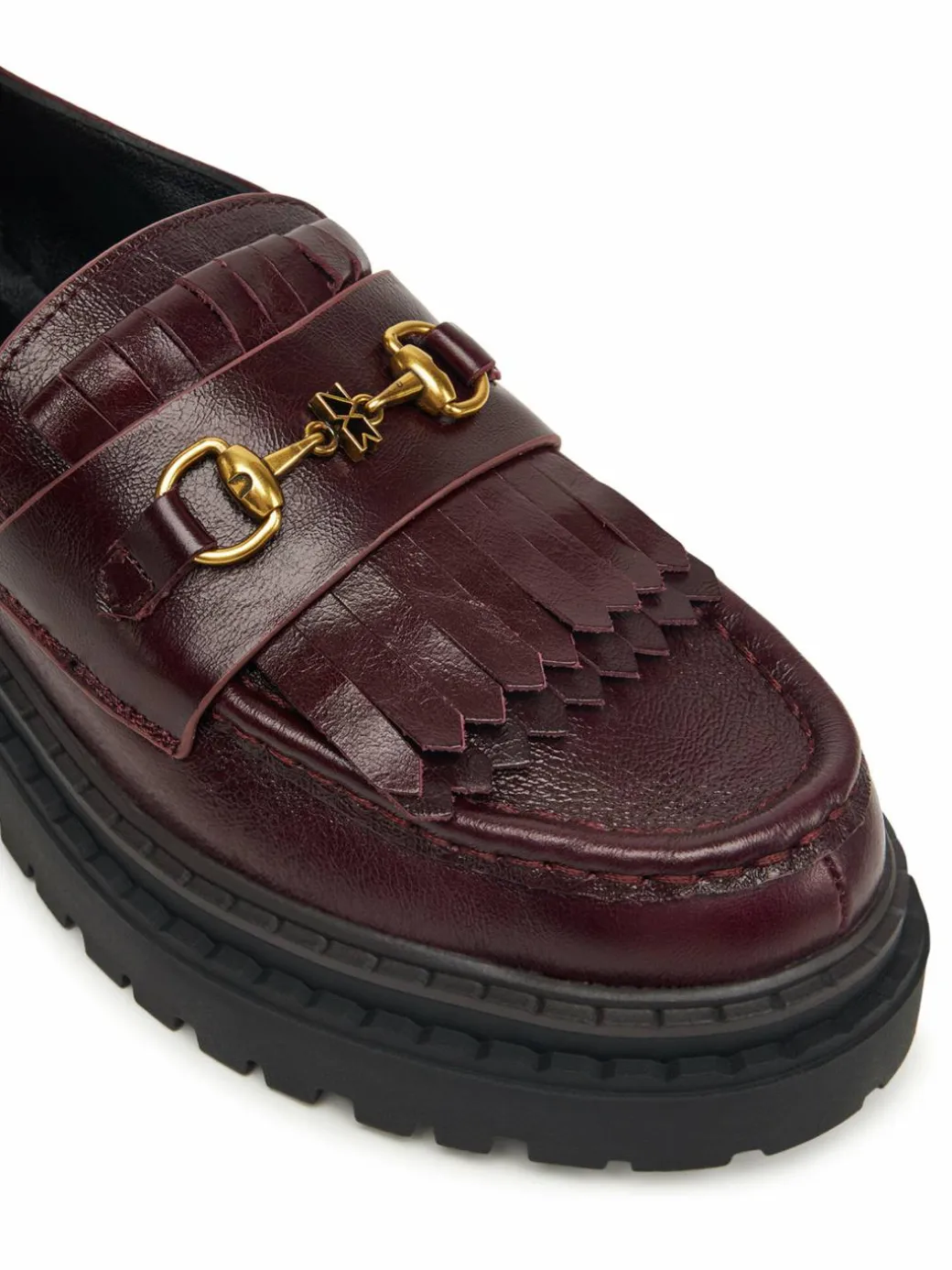 Chunky loafers Perry Bordeaux