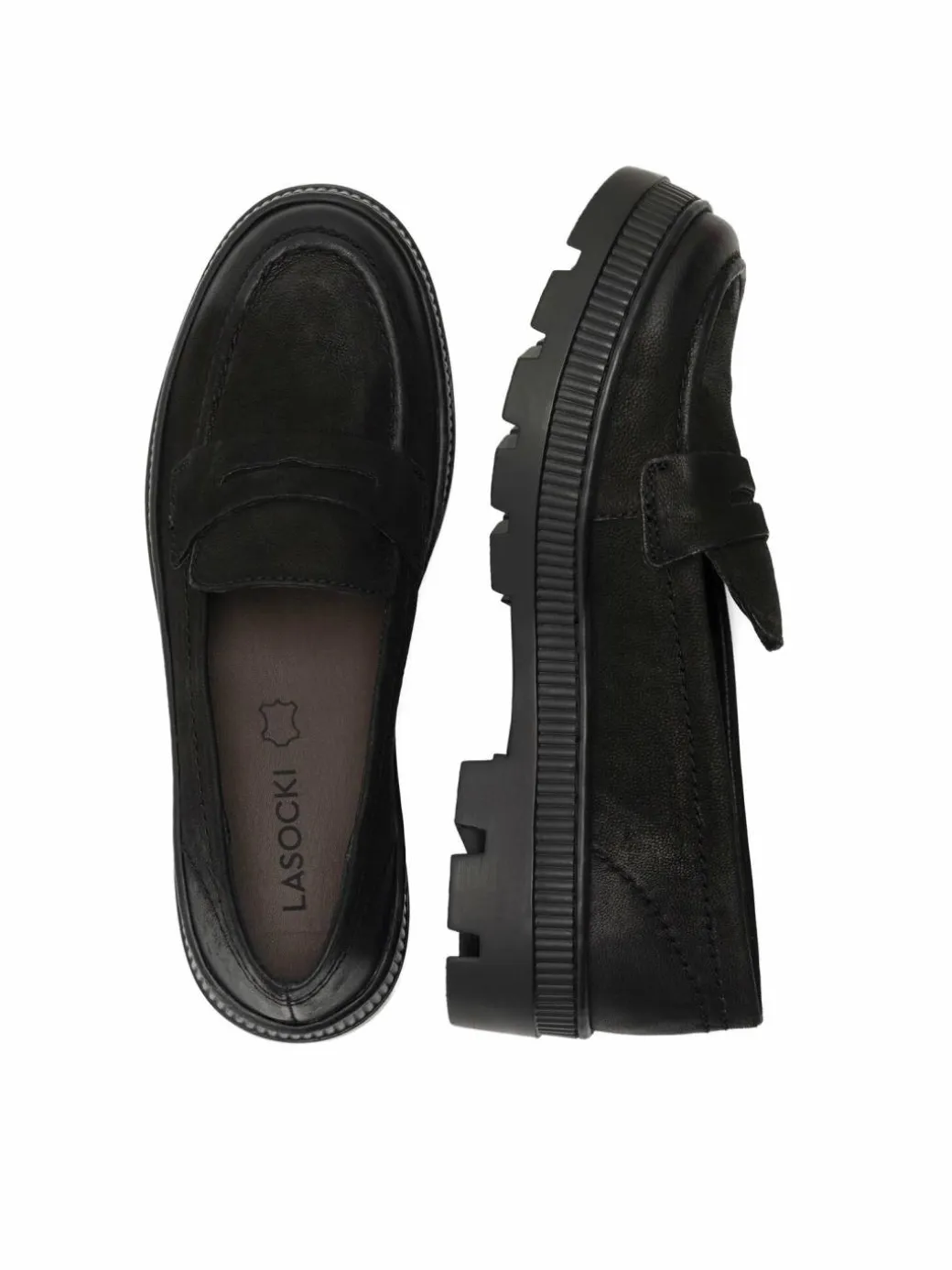 Chunky loafers PUSZAN WI23-PUSZAN-19 Nero