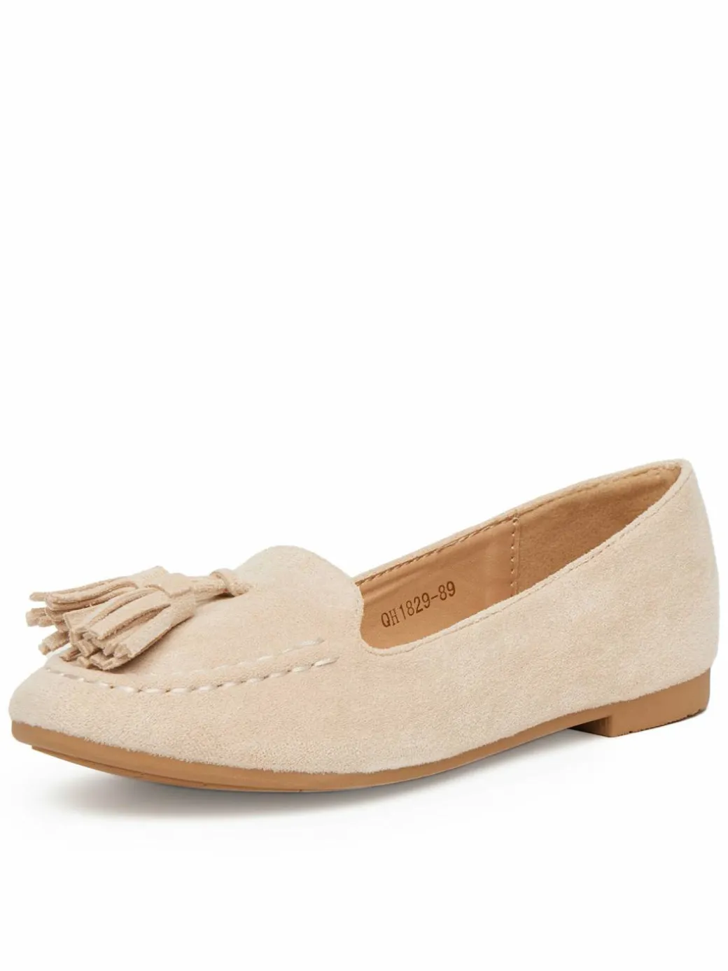 Chunky loafers QH1829-89 Beige
