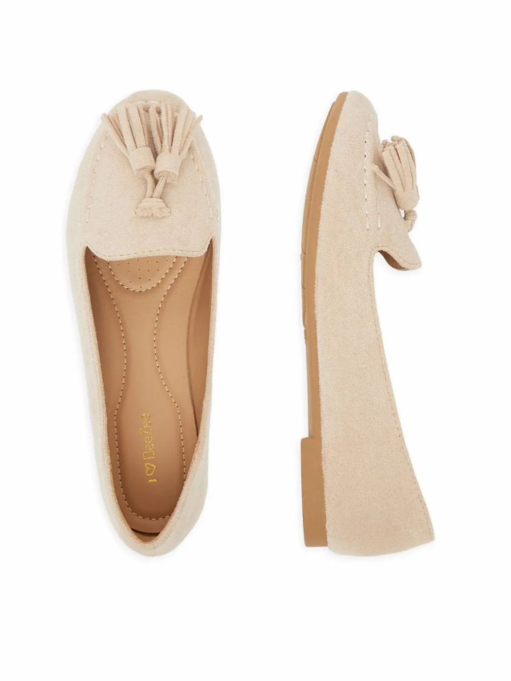 Chunky loafers QH1829-89 Beige