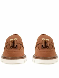 Chunky loafers SIMON-115856. Marrone