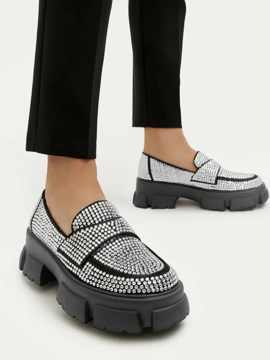 Chunky loafers Trifecta_R SM11003506 Argento