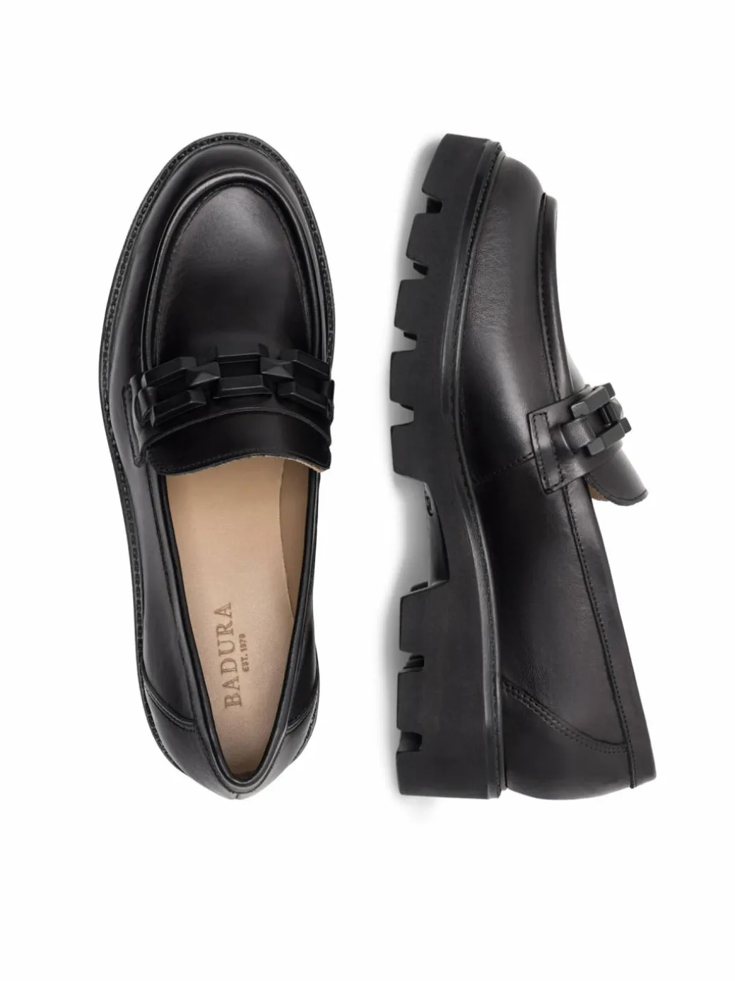 Chunky loafers TROPEA-E23-28188PE Nero