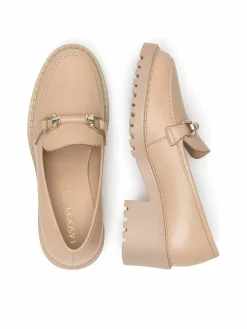 Chunky loafers WB-RONA-22 Beige