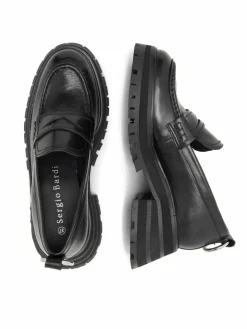 Chunky loafers WI16-C1037-02SB Nero