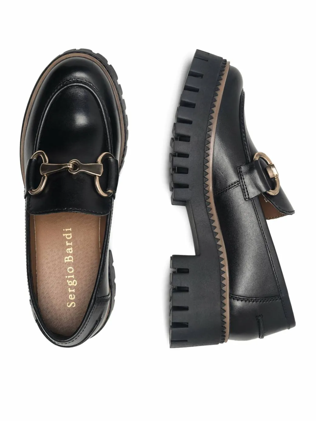 Chunky loafers WI23-C1038-03SB Nero