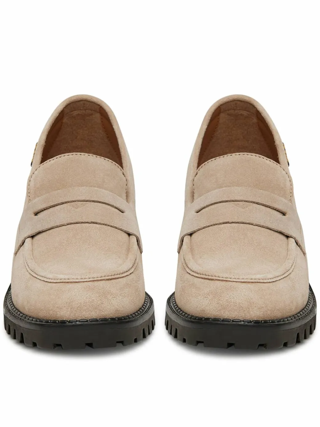 Chunky loafers WI34-JANELLE-01 Beige