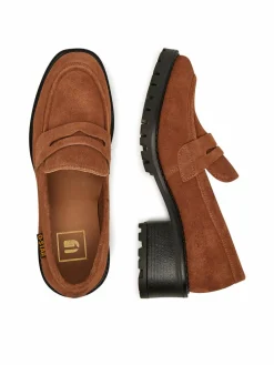 Chunky loafers WI34-JANELLE-01 Marrone