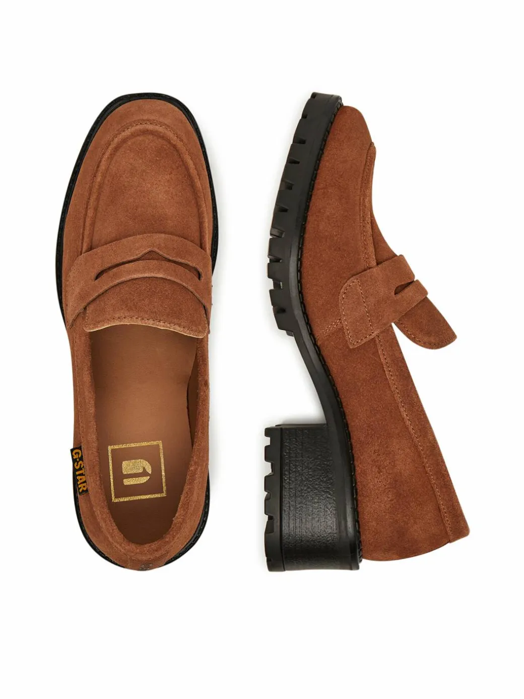 Chunky loafers WI34-JANELLE-01 Marrone