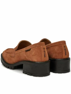 Chunky loafers WI34-JANELLE-01 Marrone