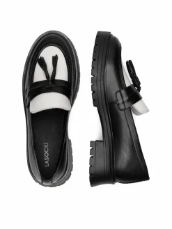 Chunky loafers WI16-7743-02W Nero