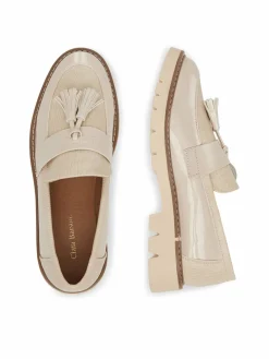 Chunky loafers WS6387-01 Beige
