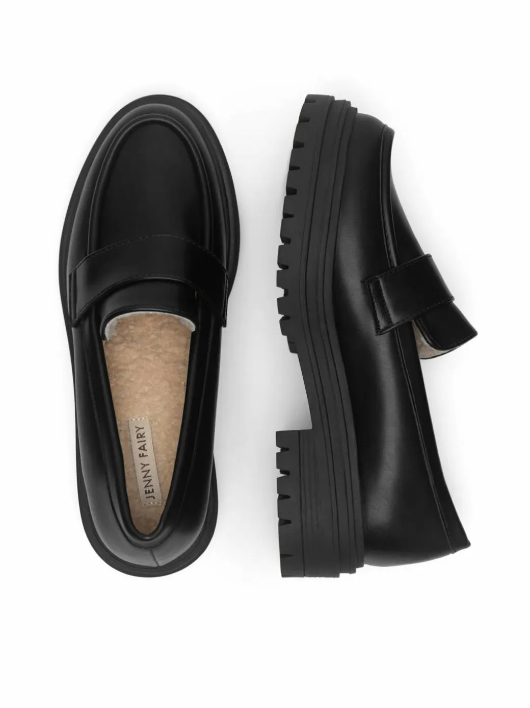 Chunky loafers WS5195-43 Nero