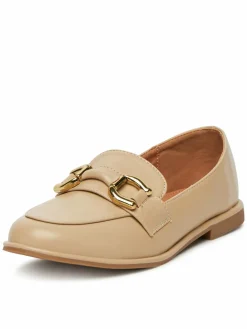 Chunky loafers Y066 Beige