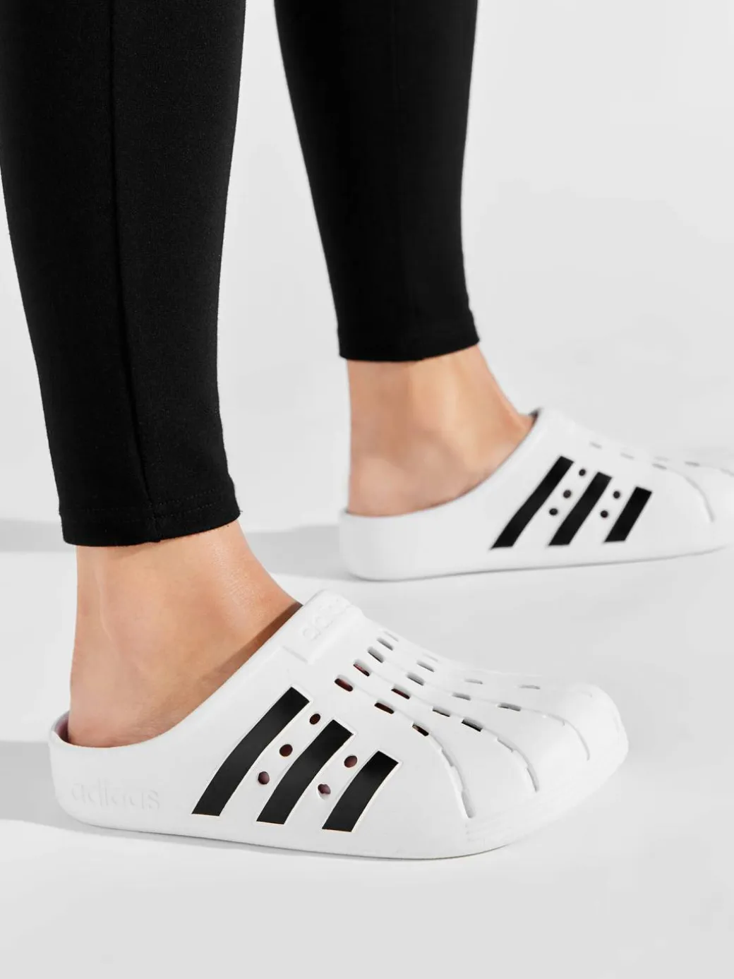 Ciabatte adilette Clog FY8970 Bianco